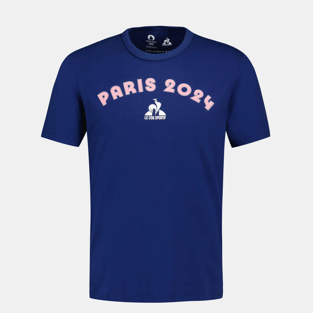 T-shirt PARIS 2024 marine/rose