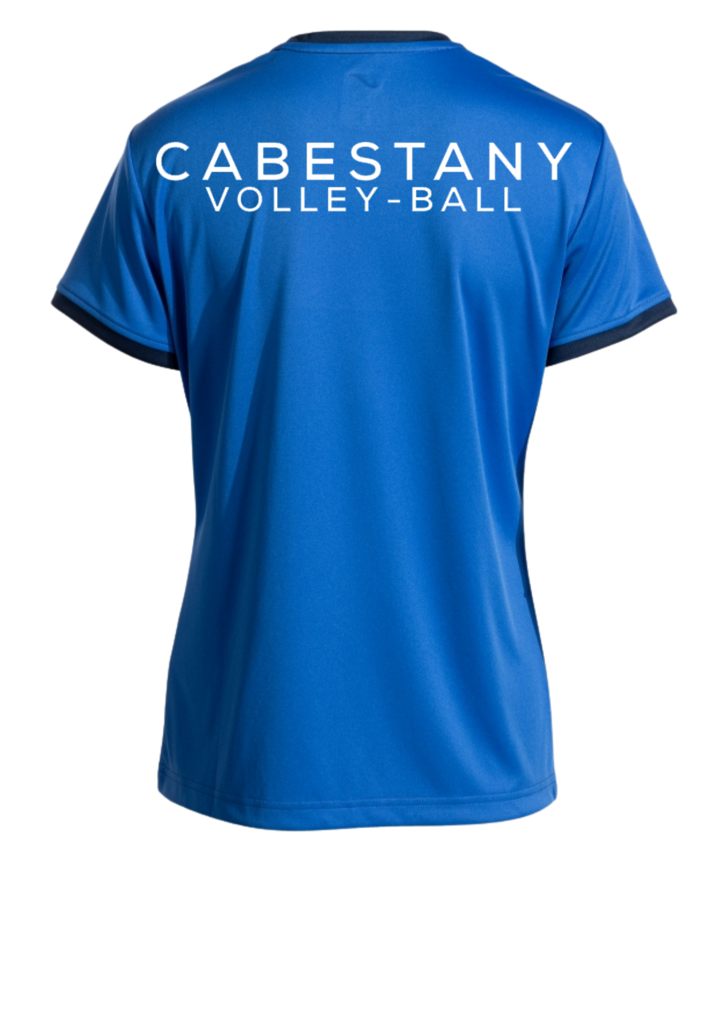 T-SHIRT F MANGA CORTABLEU ROYAL