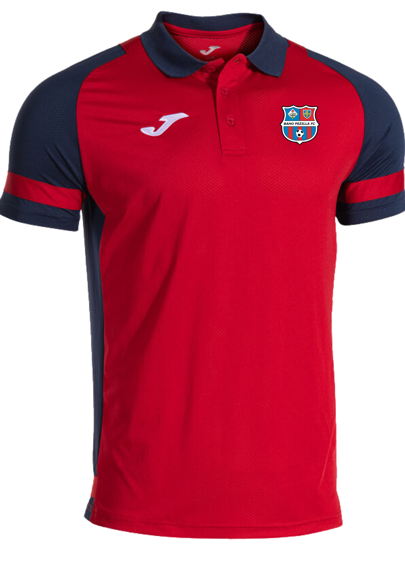 POLO H MANGA CORTA LIDER ROUGE / MARINE