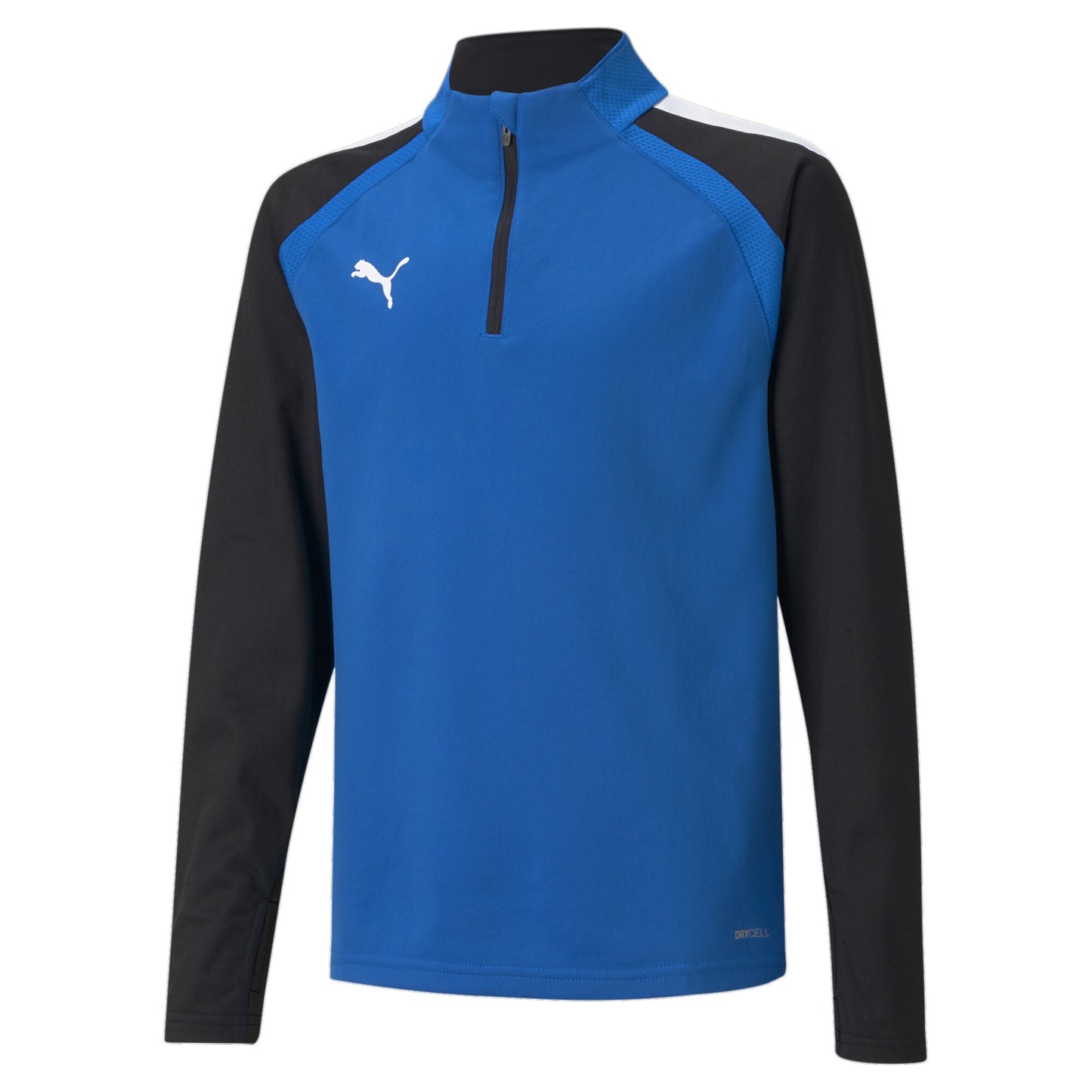 teamLIGA 1/4 Zip Top Jr bleu marine
