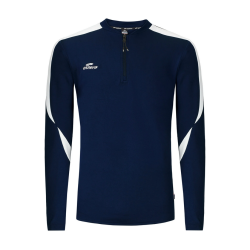 SWEAT COMPO marine blanc