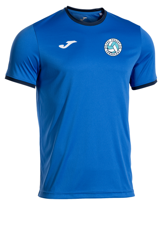 T-SHIRT MANGA CORTA BLEU ROYAL