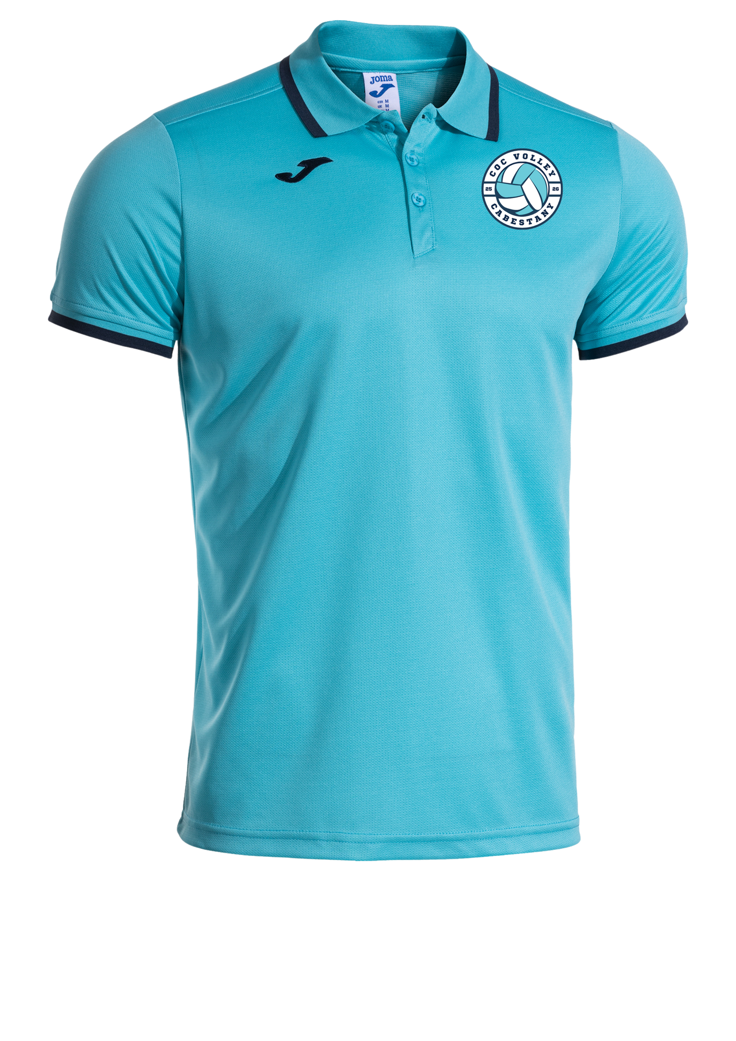 POLO H MANGA CORTA TURQUOISE