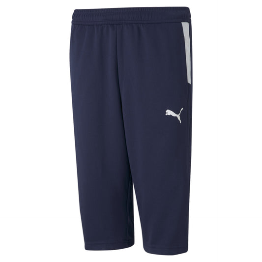 teamLIGA Training 3/4 Pants Jr bleu marine