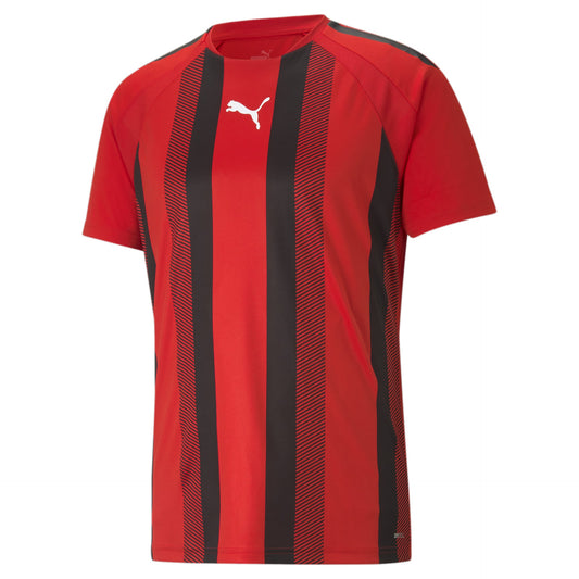 teamLIGA Striped Jersey noir/rouge